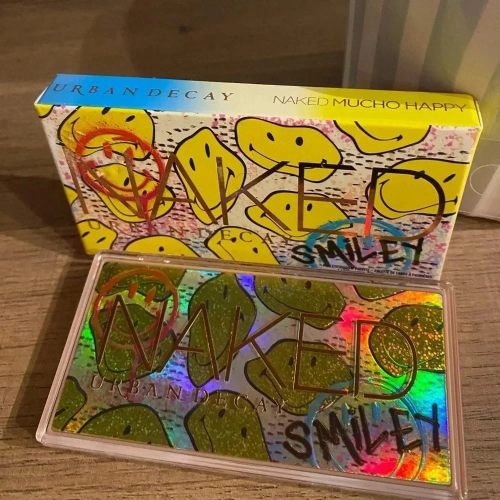 HOST PICK *NIB* URBAN DECAY x SMILEY Naked Mini Eyeshadow Palette - Mucho Happy - Picture 4 of 4